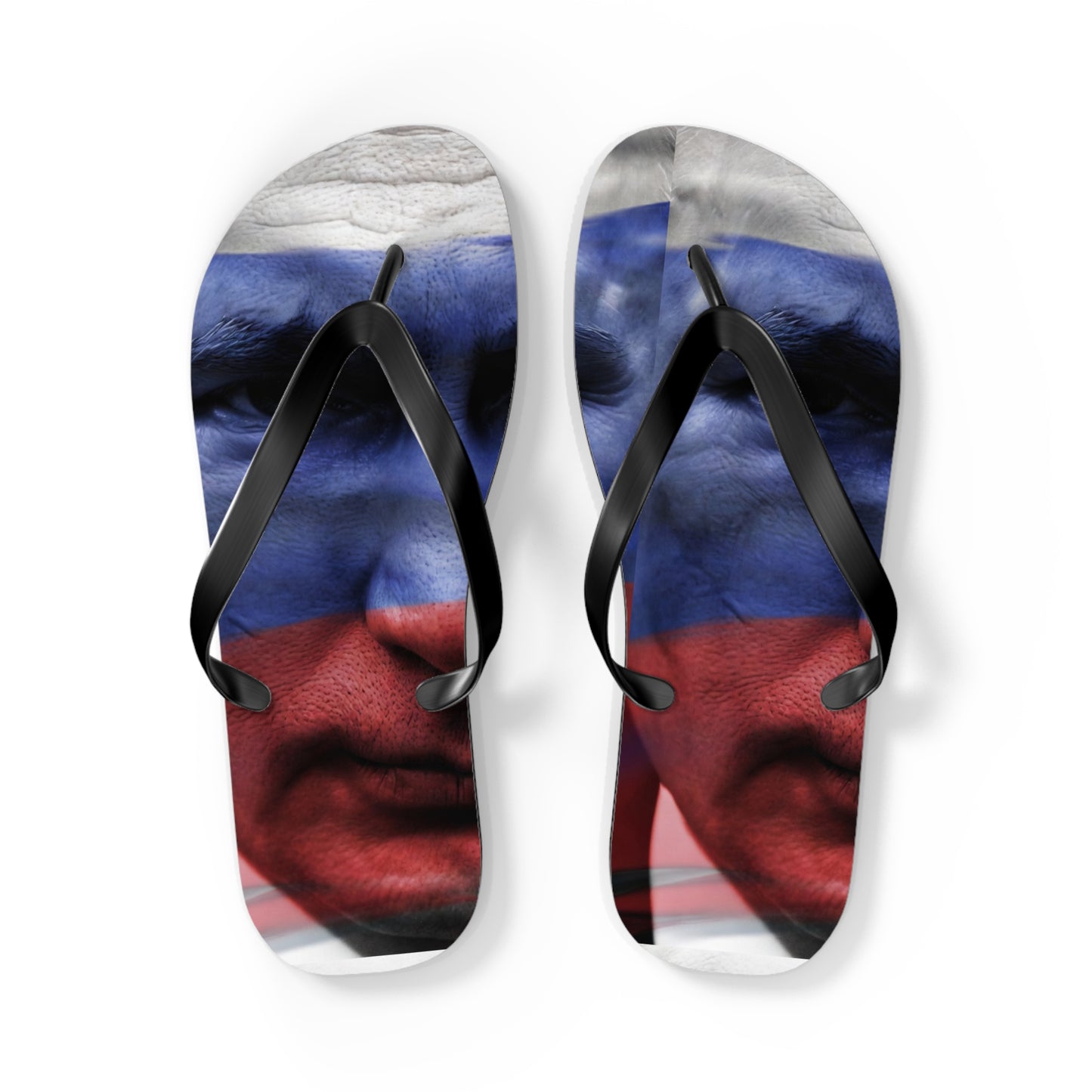 Putin's Russia Flip Flops – Putin Face
