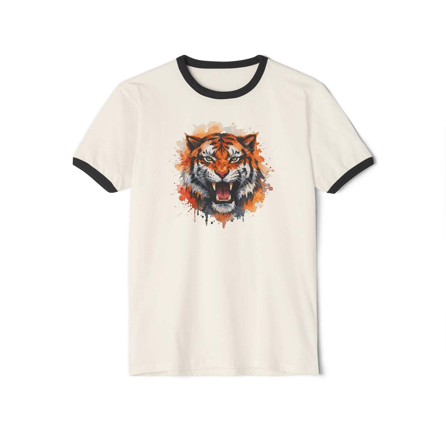 Stay Illegal Ringer T-Shirt — Tiger Smile