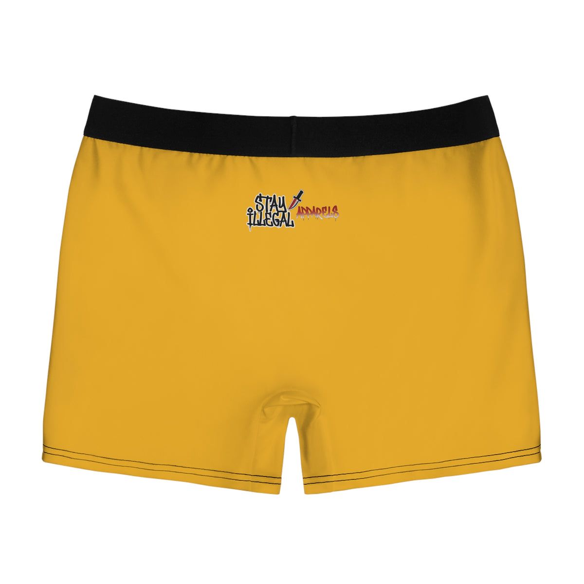 Stay Illegal Men's Boxer Briefs - Mustards