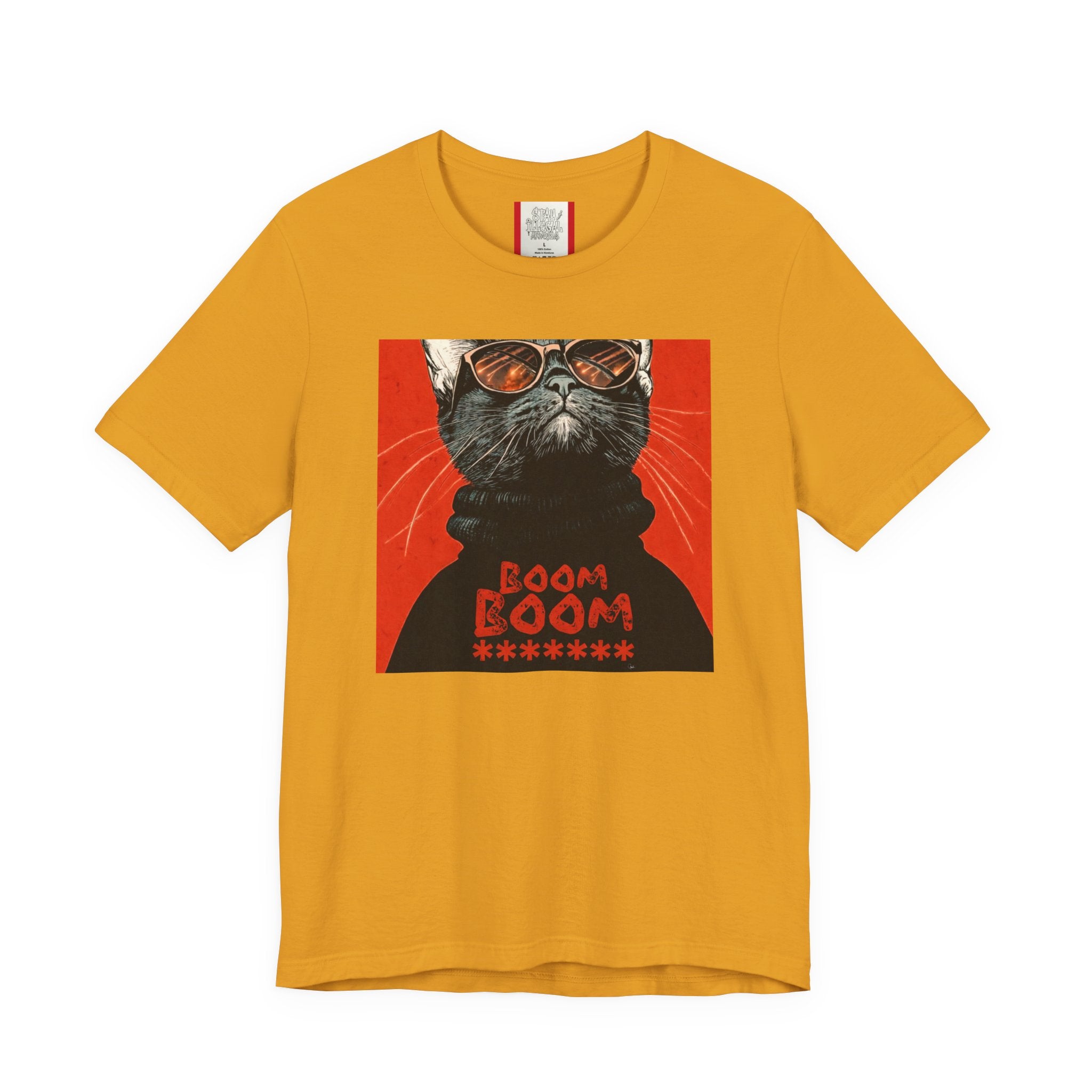 Propaganda T‑Shirt — BOOM BOOM Tel Aviv Cat