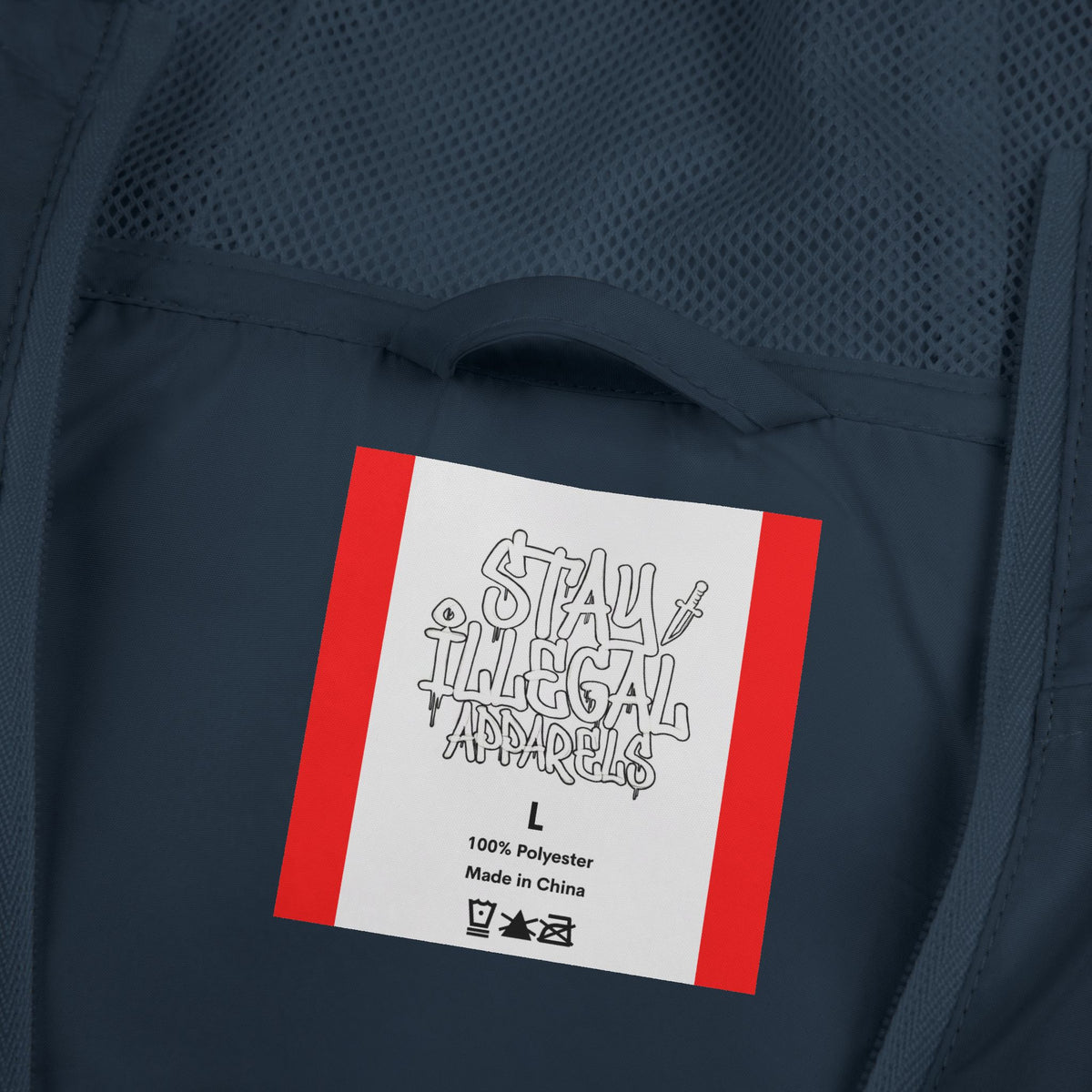 Windbreaker Jacket — Plain Insignia Uni-Sex Windbreaker