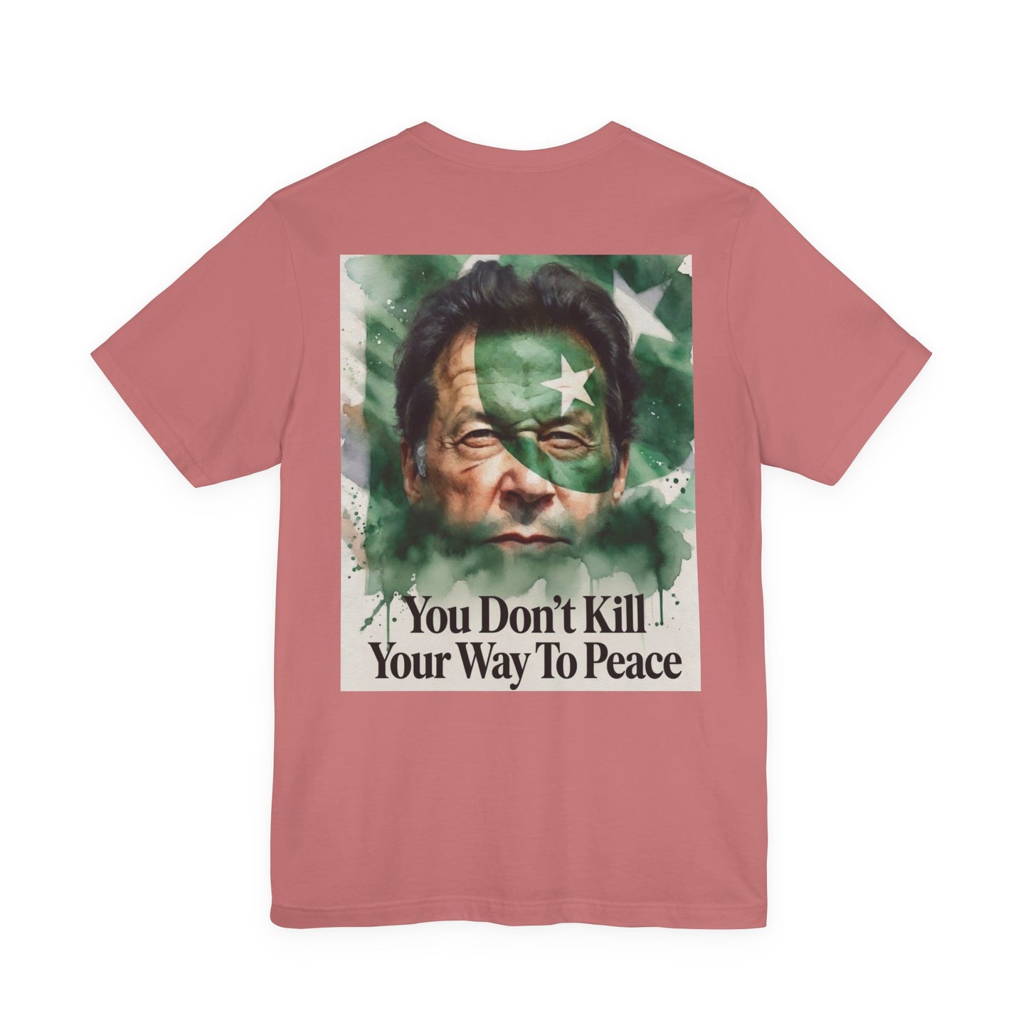 Back Print T‑Shirt — HERO OF PAKISTAN