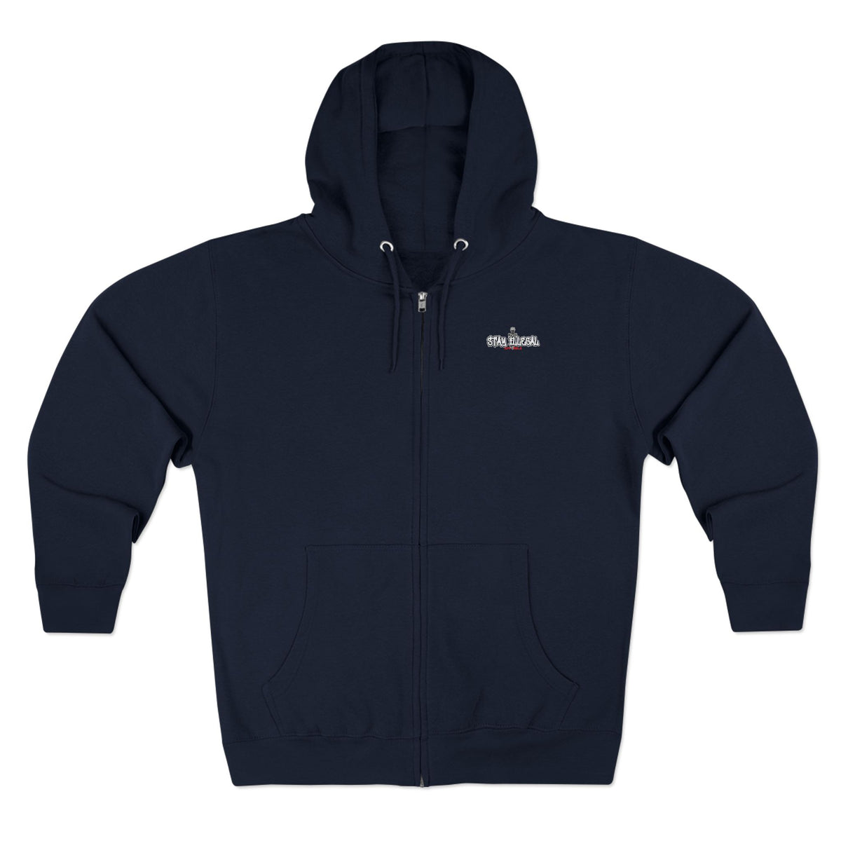 Hooded Rebel — Stay Illegal Zip Hoodie