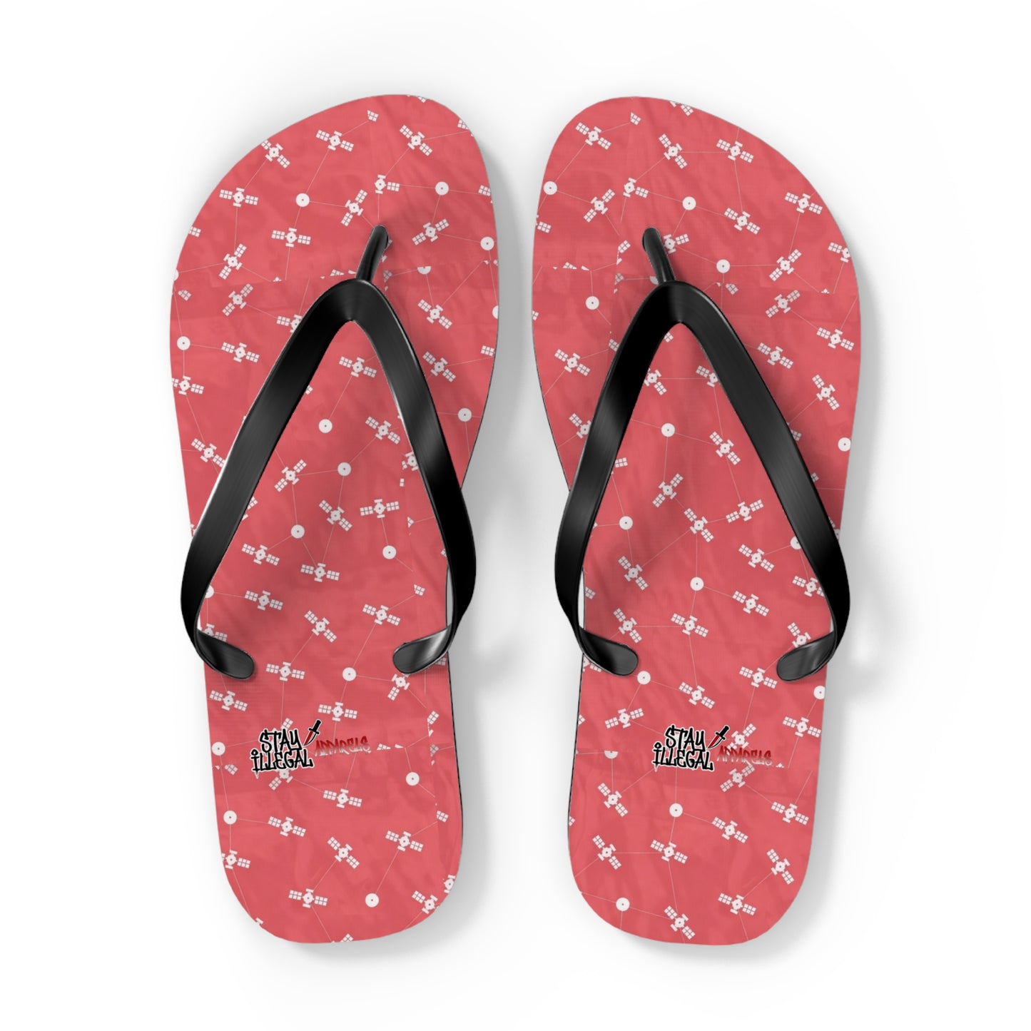 Satellite Flip Flops – Stay Illegal Satellite Papaya Pink