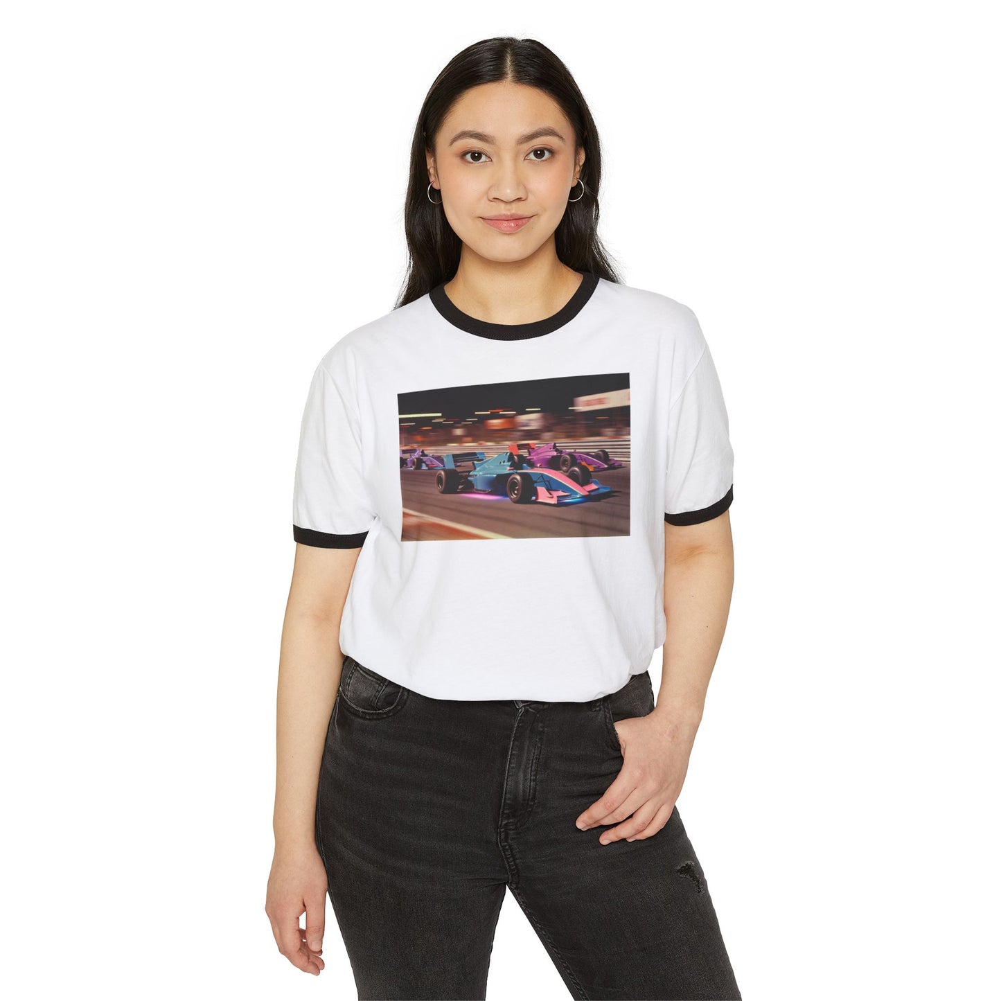 Stay Illegal Ringer T-Shirt — Driverless Society