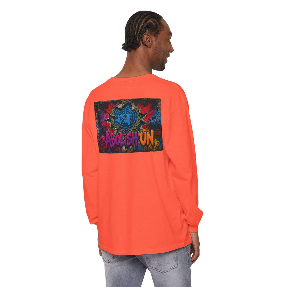 Protest Long Sleeve T‑Shirt — Abolish UN