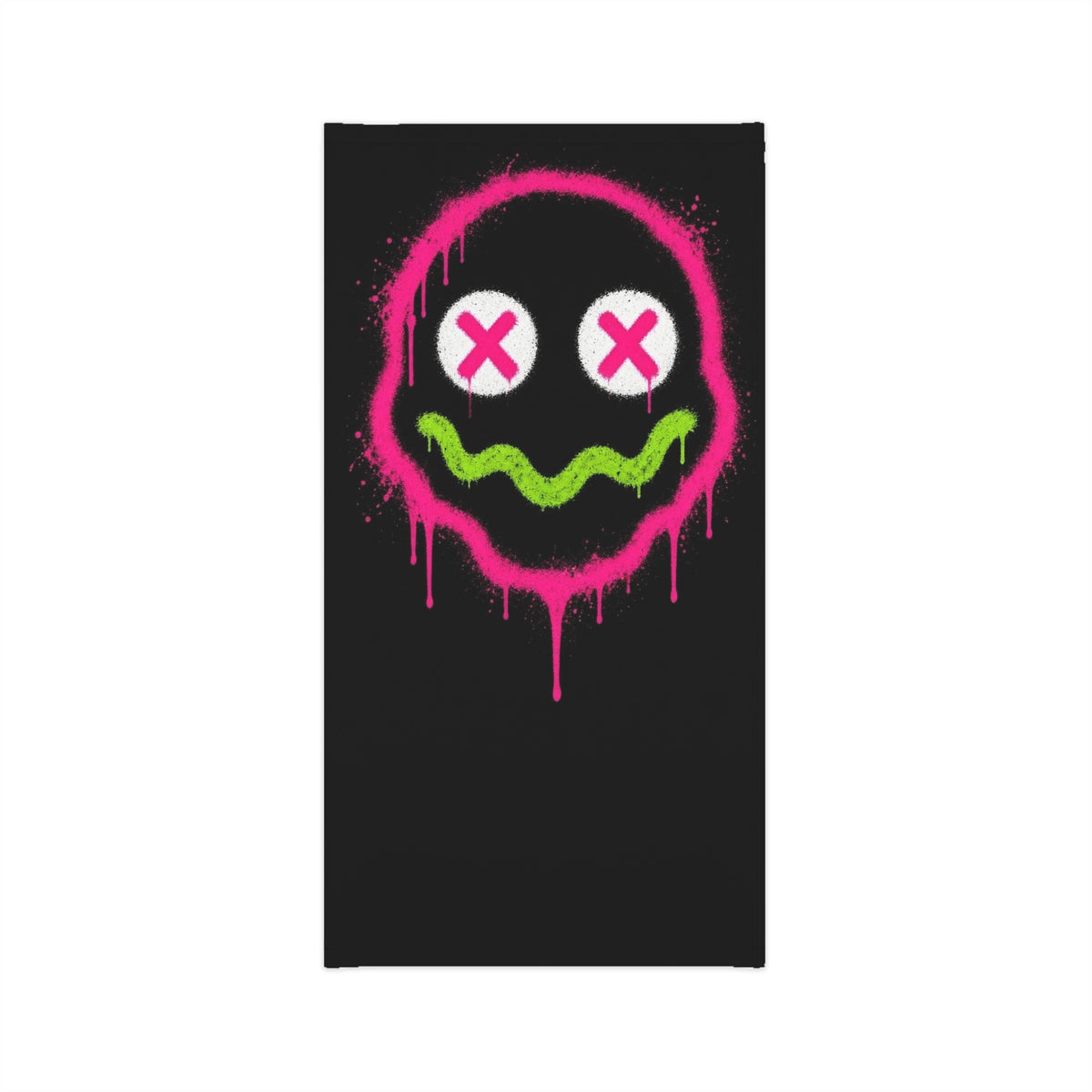 Lightweight Graffiti Neck Gaiter - Neon Face 2