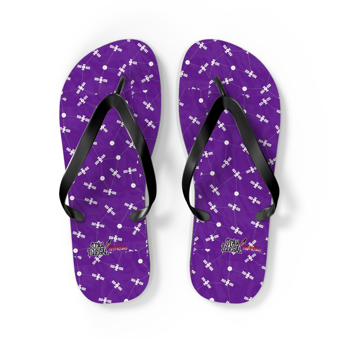 Satellite Flip Flops – Stay Illegal Satellite Purple Grape