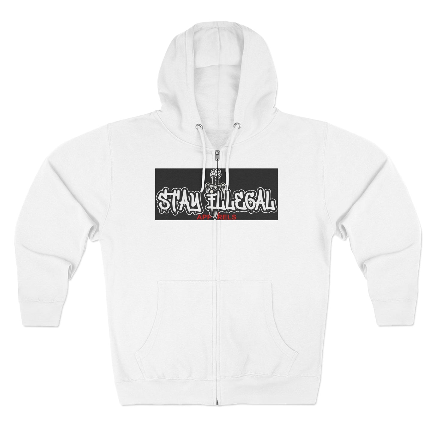Eye Of The Beholder Hoodie — Stay Illegal Zip Hoodie