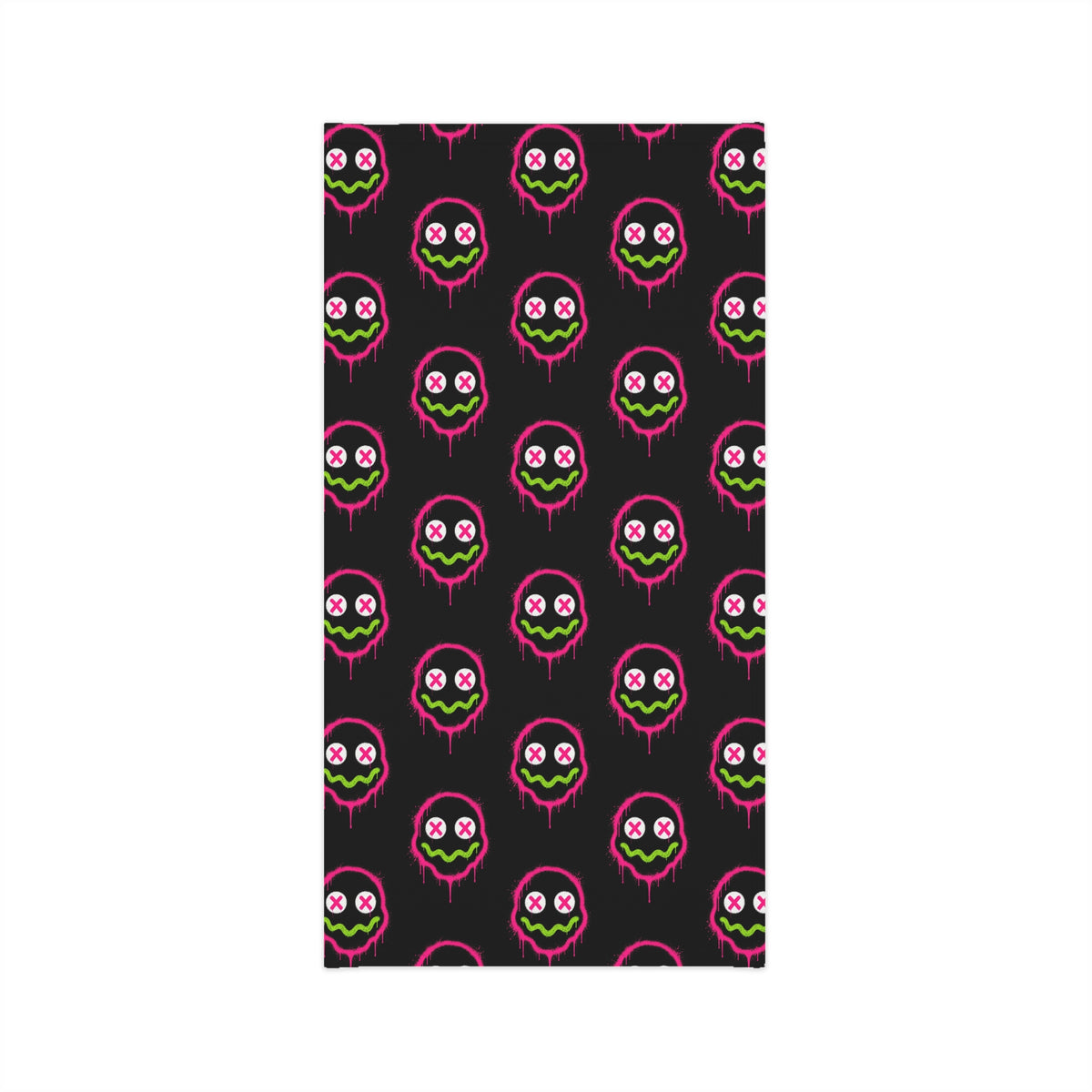 Lightweight Graffiti Neck Gaiter - Neon Face 2