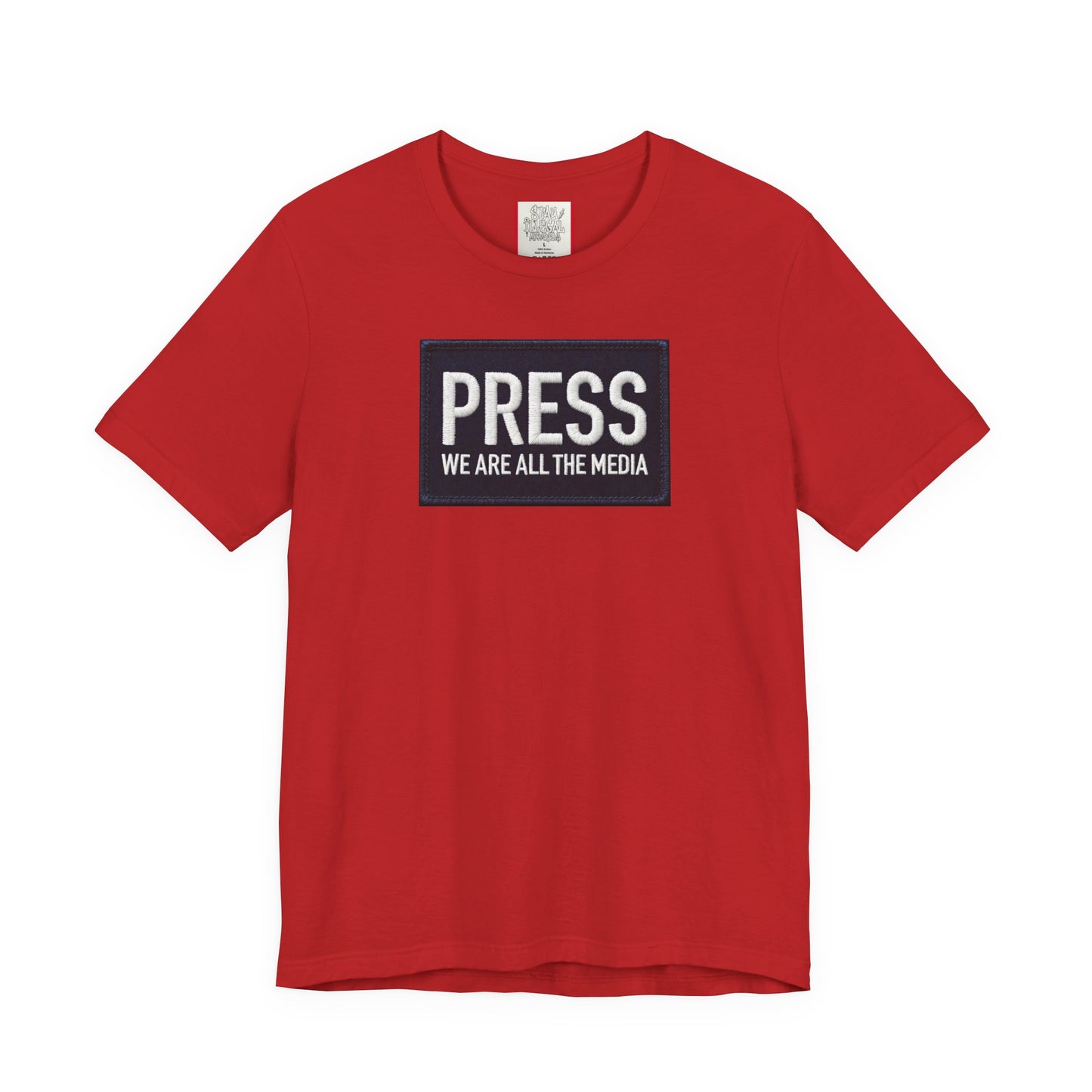 T‑shirt de protestation — NOUS SOMMES TOUS LA PRESSE