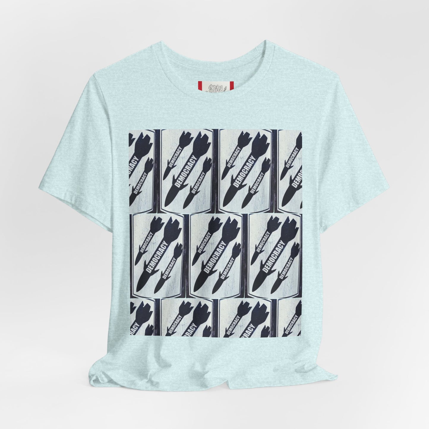 Protest T‑Shirt — DEMOCRATIC MISSILES
