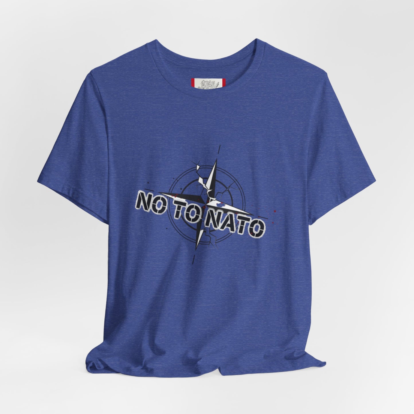 T-shirt de protestation — « NON À L'OTAN » Anglais