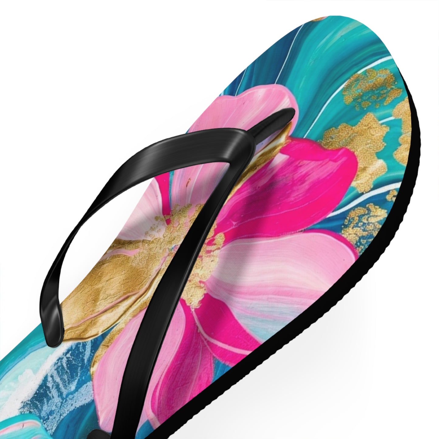 Flower Flip Flops – Oil Paints