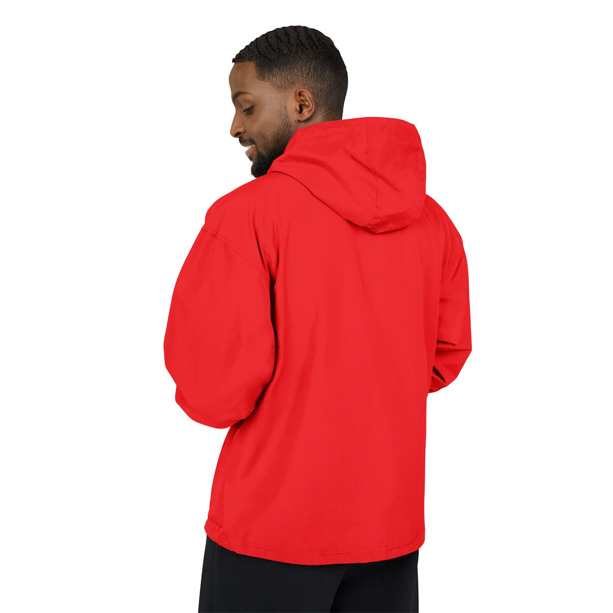Stay Illegal Anorak Jacket — Plain Insignia Packable Lightweight Hooded Windbreaker