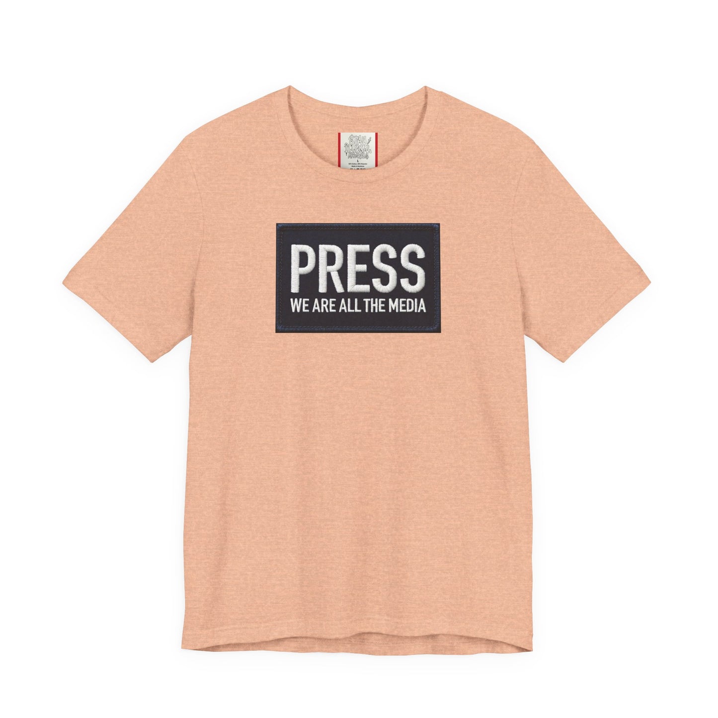 T‑shirt de protestation — NOUS SOMMES TOUS LA PRESSE