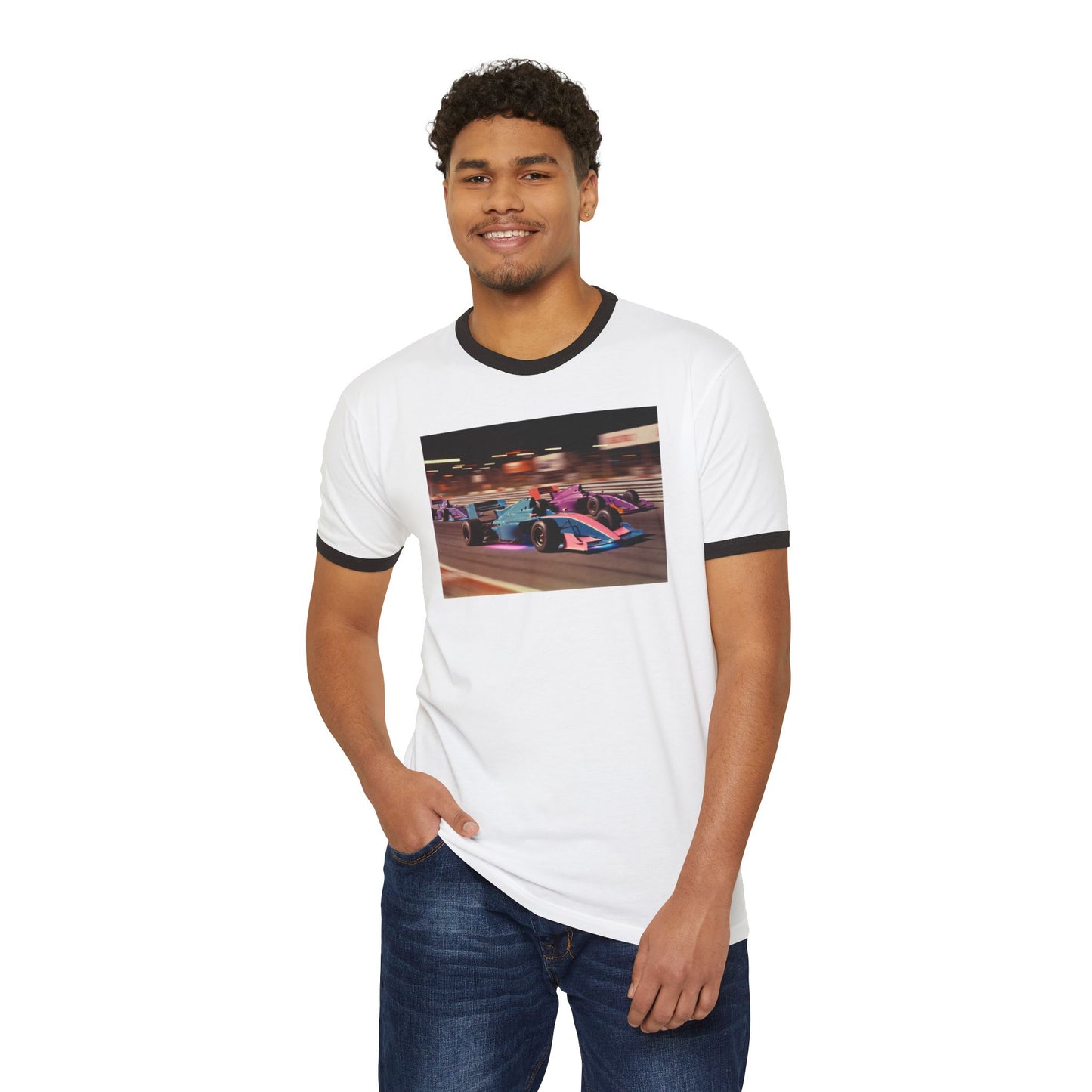 Stay Illegal Ringer T-Shirt — Driverless Society