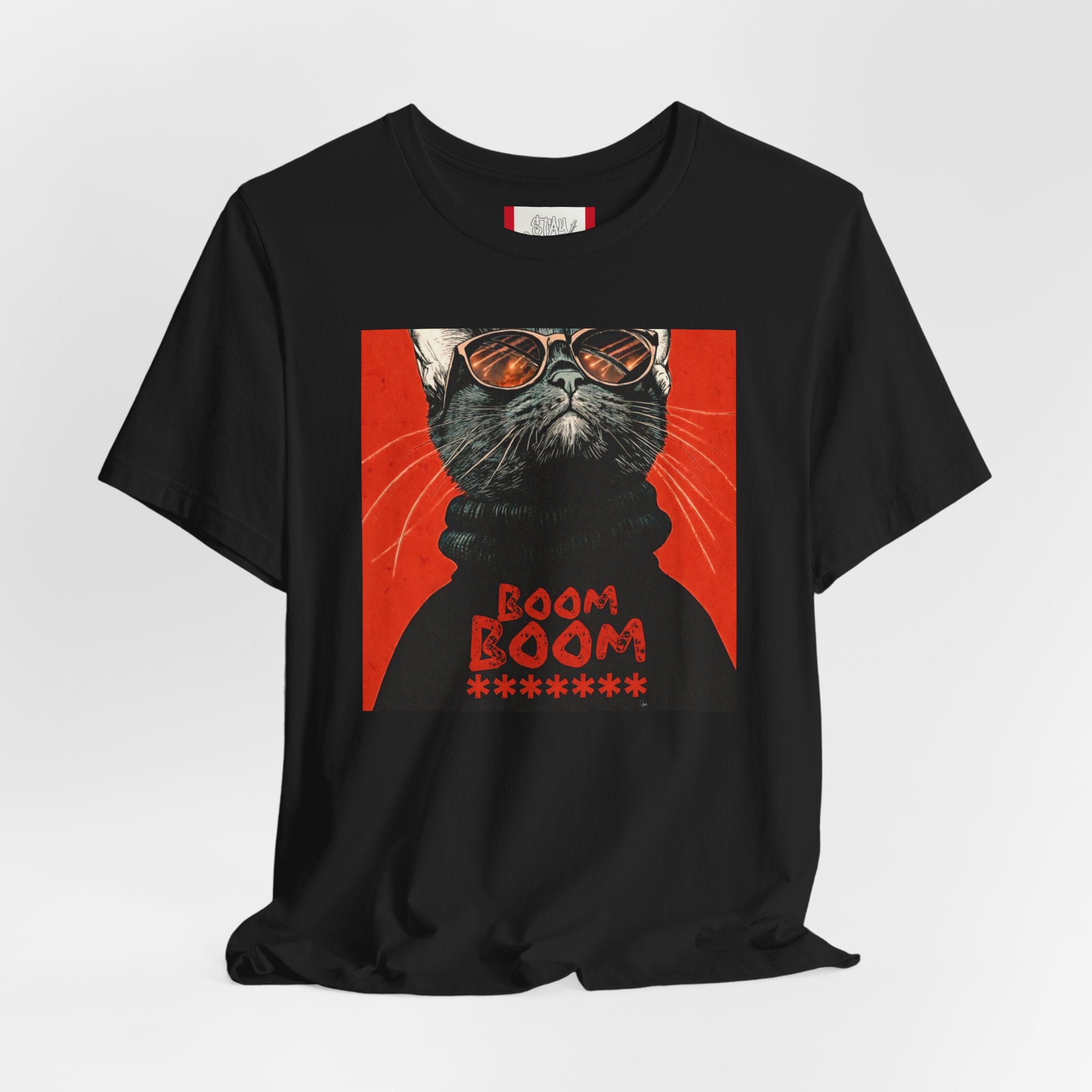 Propaganda T‑Shirt — BOOM BOOM Tel Aviv Cat