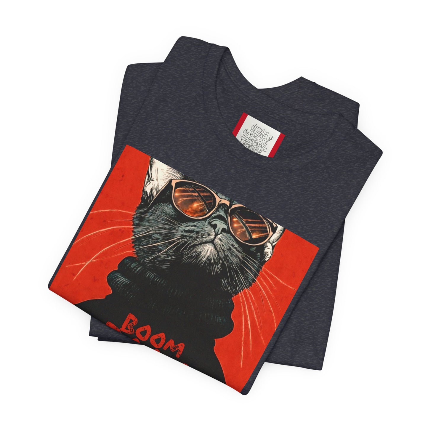 Propaganda T‑Shirt — BOOM BOOM Tel Aviv Cat