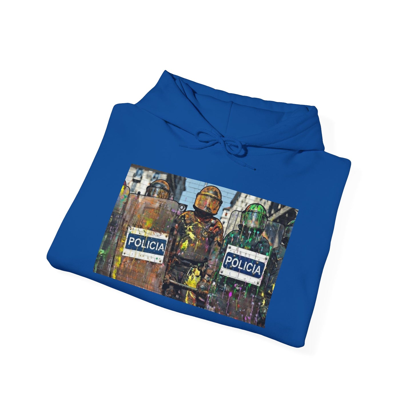 Stay Illegal Graffiti Hoodie - Policia Policia