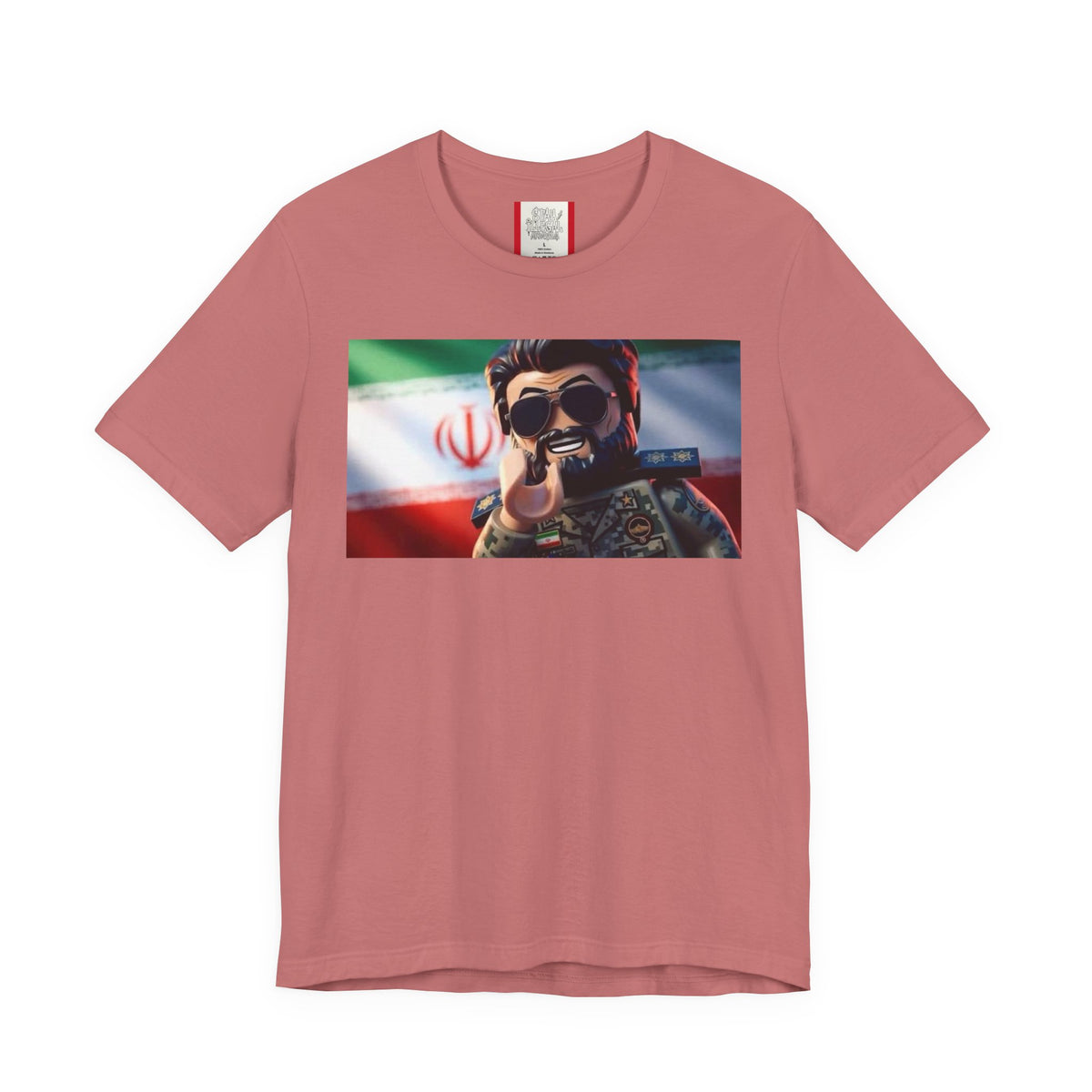 Propaganda T‑Shirt — IRAN LEGOS — IRGC Come Closer