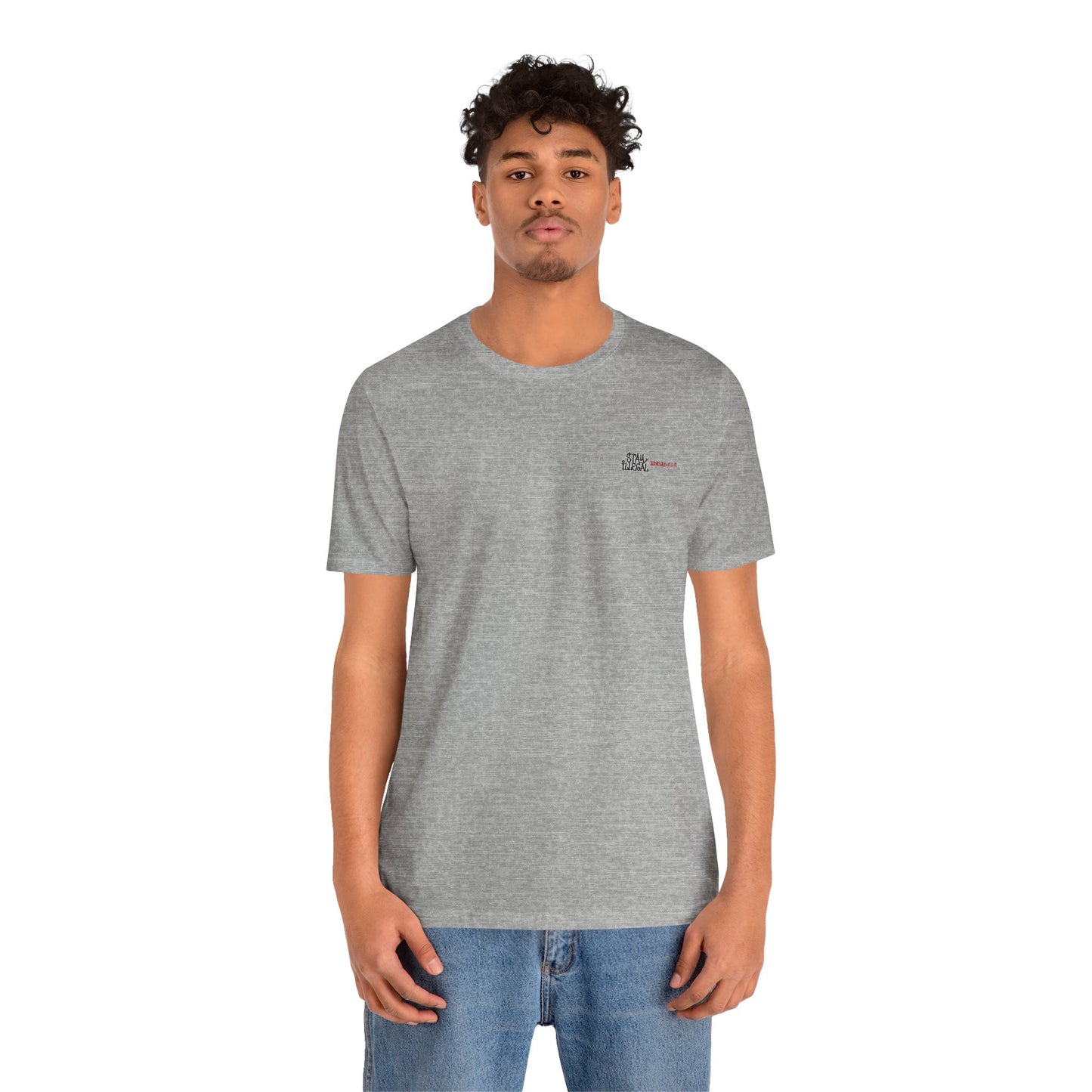 Stay Illegal Isignia - Plain Colour Tees