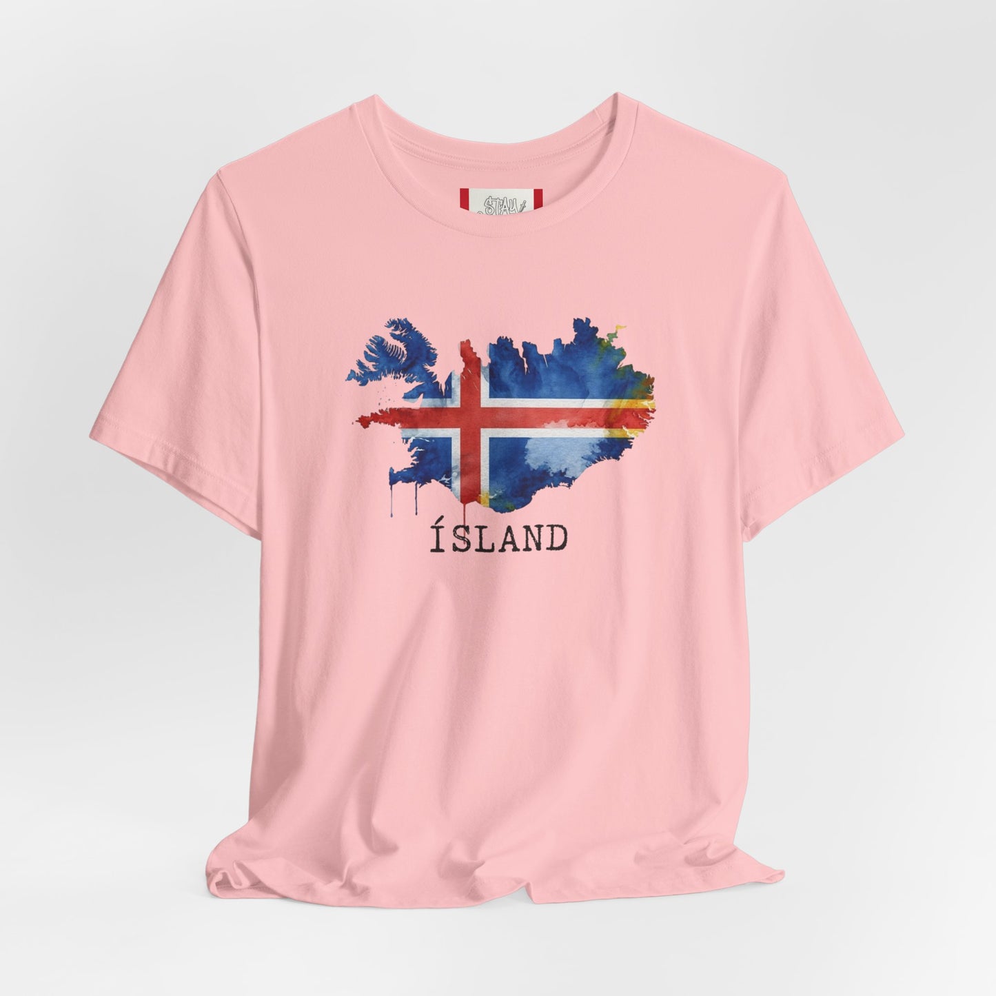 Country T‑Shirt — ÍSLAND (ICELAND)