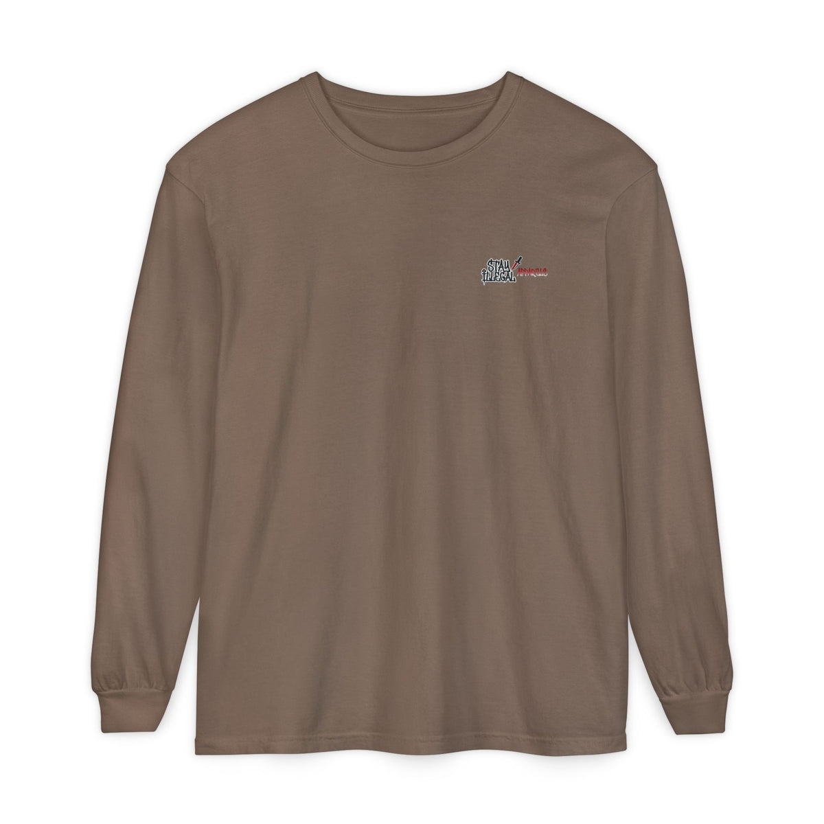 Protest Long Sleeve T‑Shirt — No To NATO Anarchist
