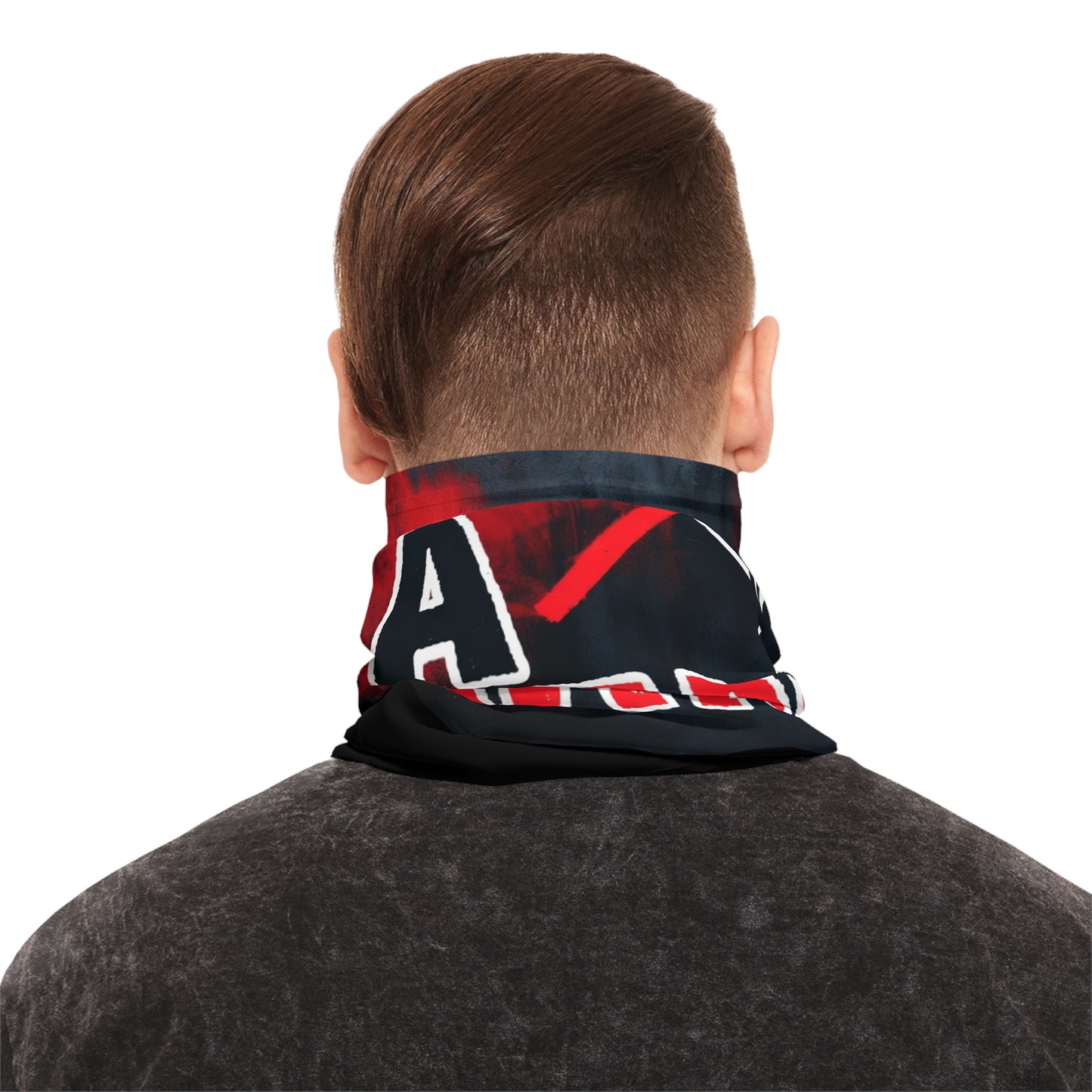 NO A OTAN - Lightweight Neck Gaiter/Red/Spanish