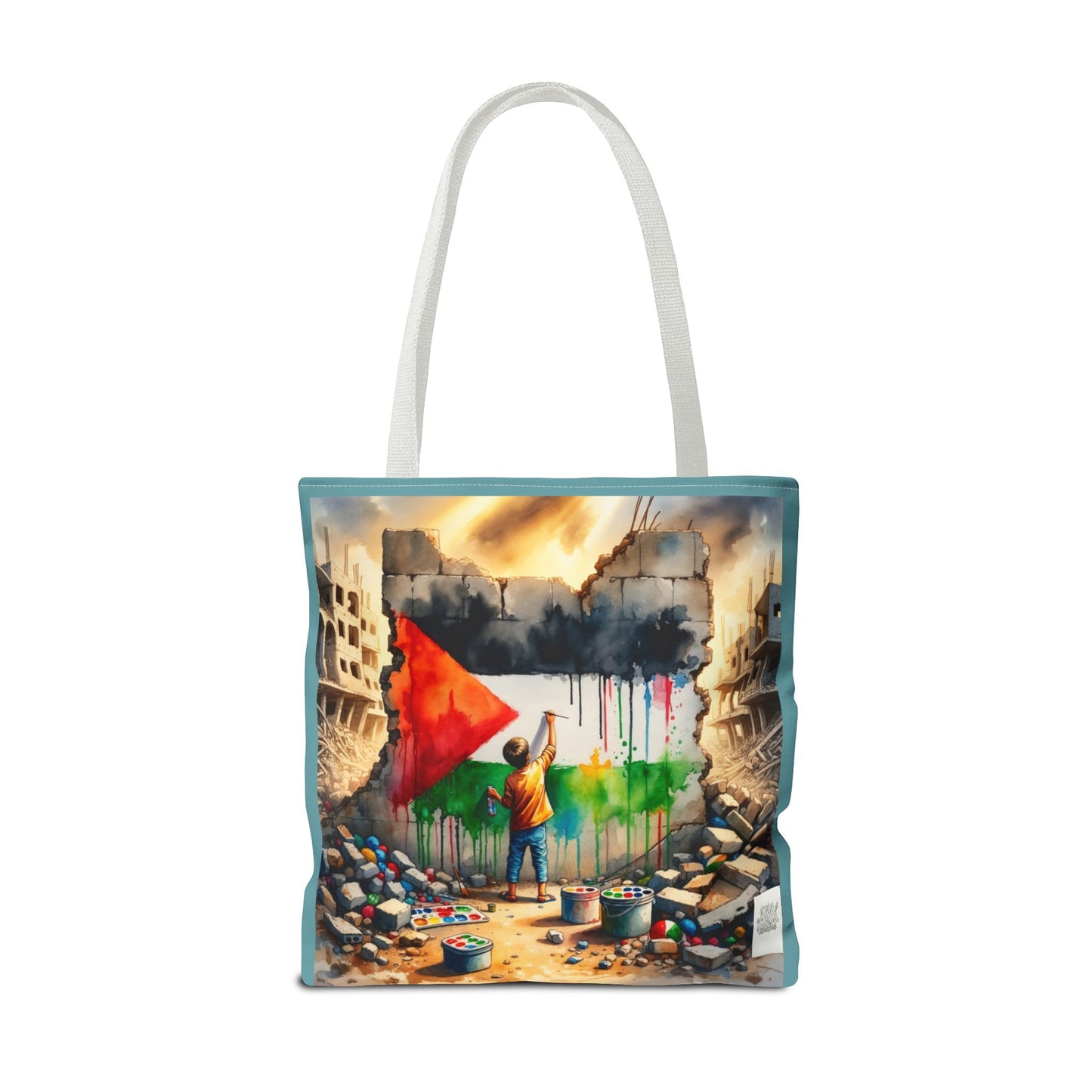 Bolso de hombro Tote — Palestine Paint