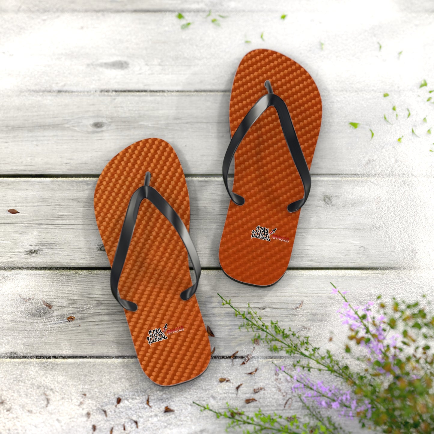 Carbon Fibre Flip Flops – Stay Illegal Copper