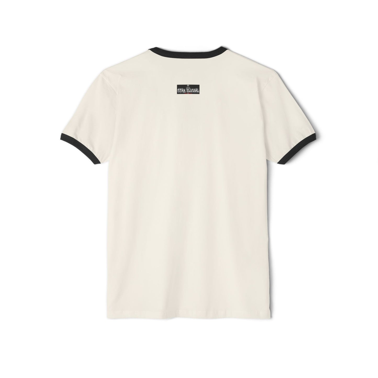 Stay Illegal Ringer T-Shirt — Tiger Smile