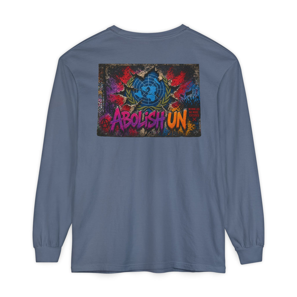 Protest Long Sleeve T‑Shirt — Abolish UN