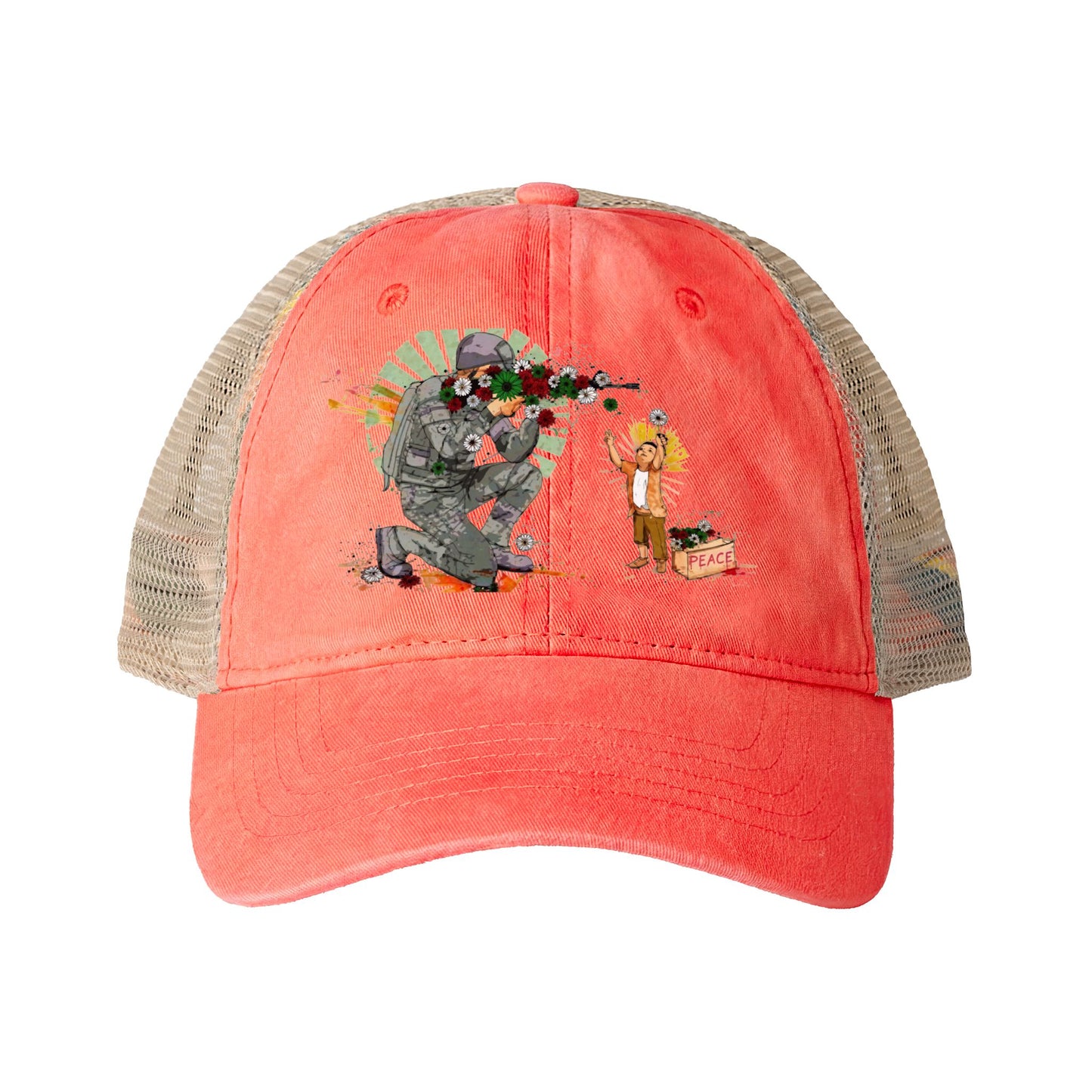 Stay Illegal Women's Mesh-Back " Flower Shooter" Cap