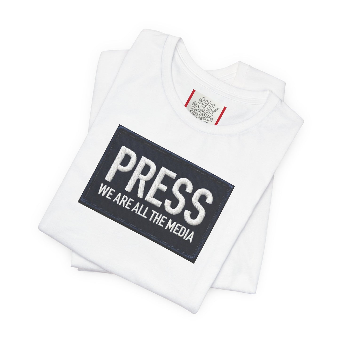 T‑shirt de protestation — NOUS SOMMES TOUS LA PRESSE