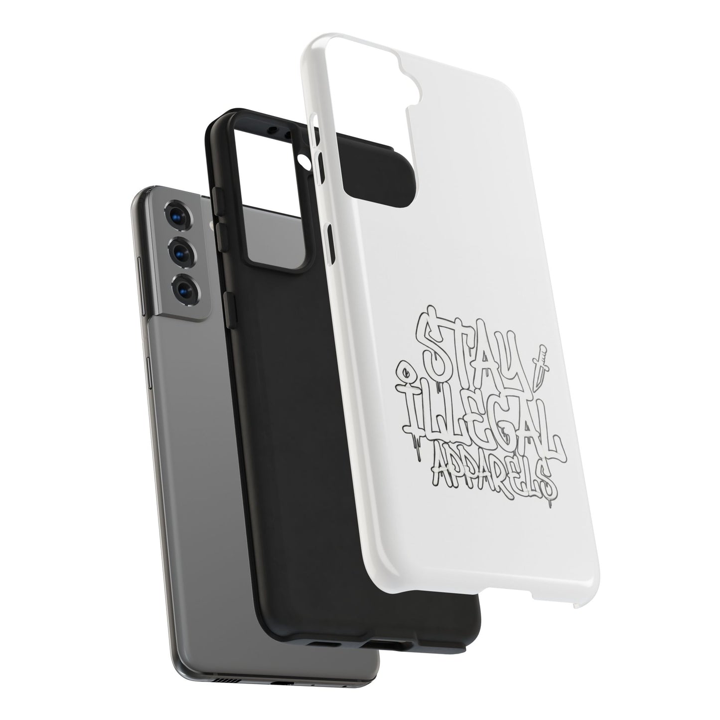 Stay Illegal Phone Case - Tough White