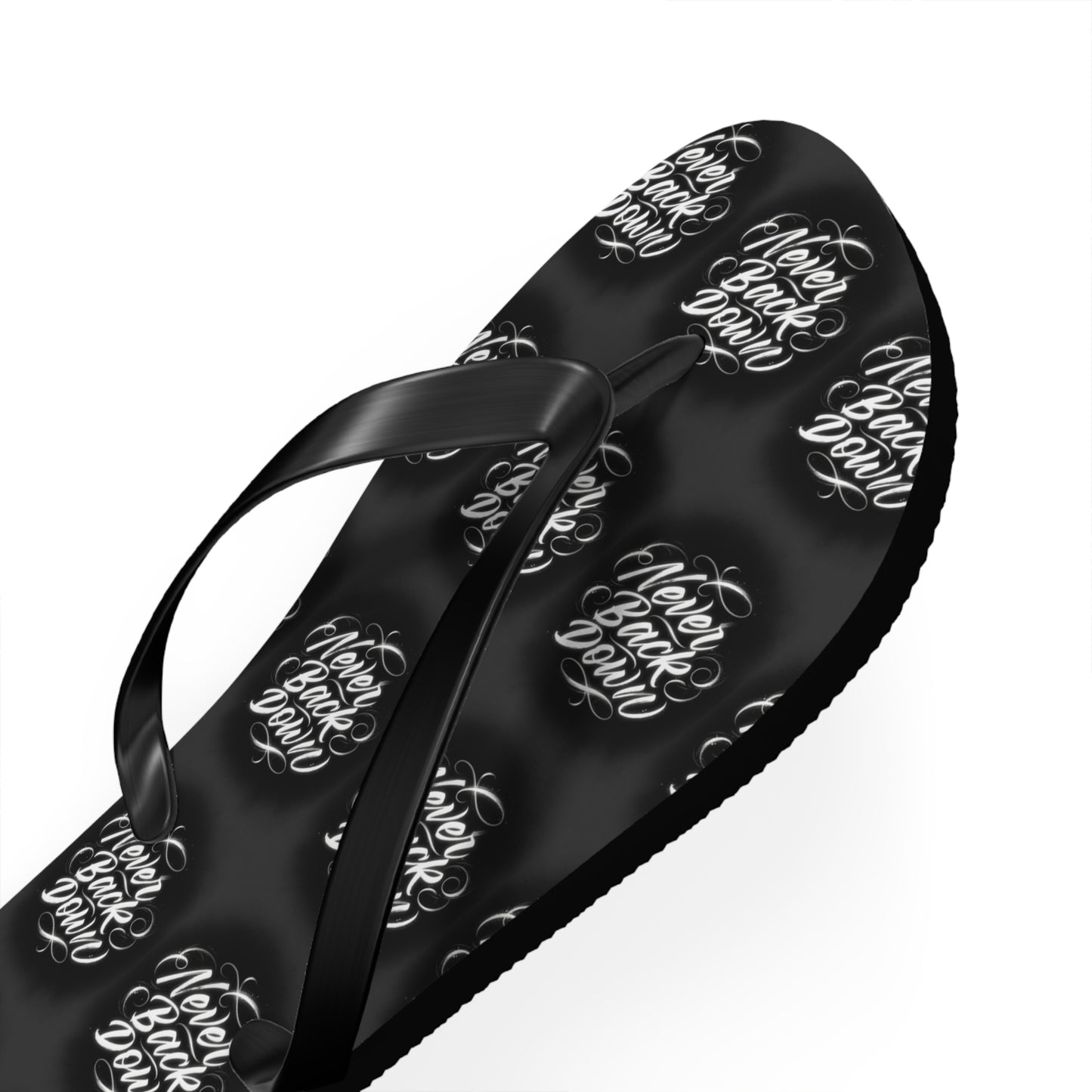 Never Back Down Flip Flops – Never Never