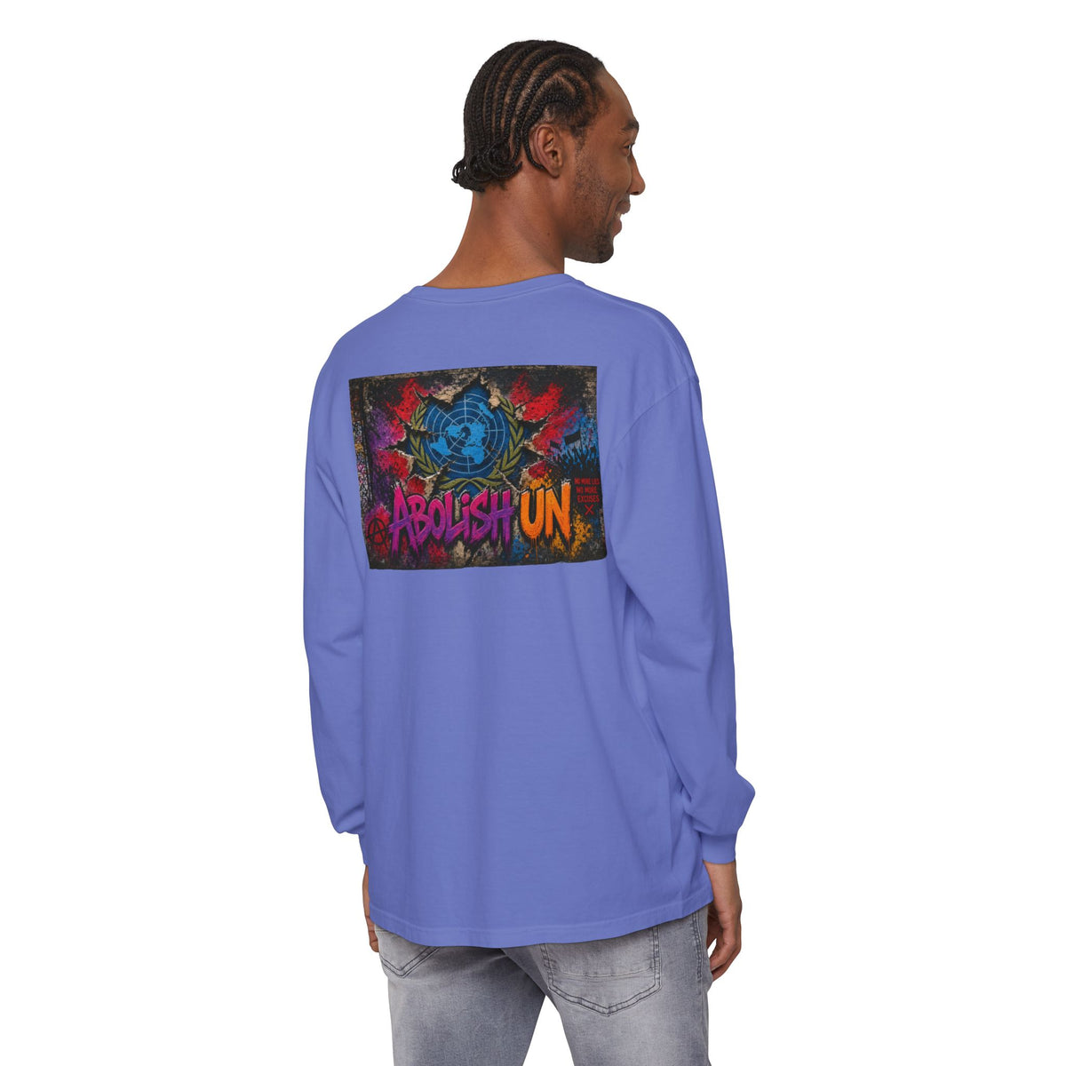 Protest Long Sleeve T‑Shirt — Abolish UN