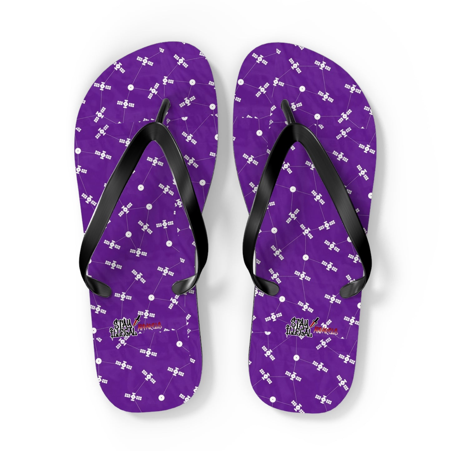 Satellite Flip Flops – Stay Illegal Satellite Purple Grape