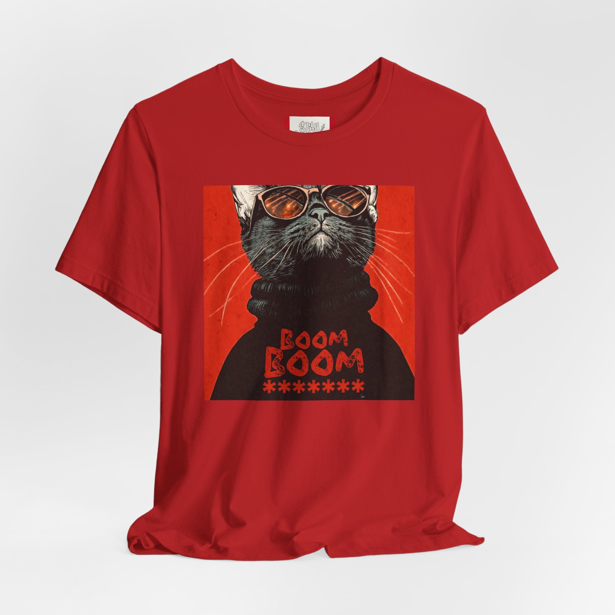 Propaganda T‑Shirt — BOOM BOOM Tel Aviv Cat