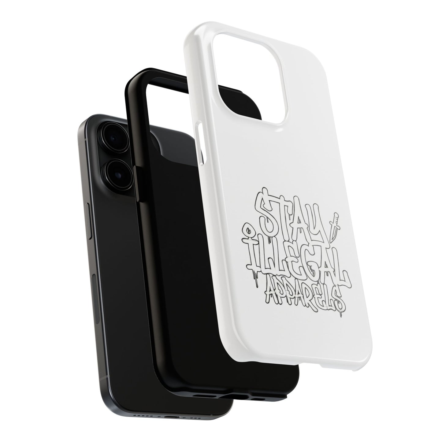 Stay Illegal Phone Case - Tough White