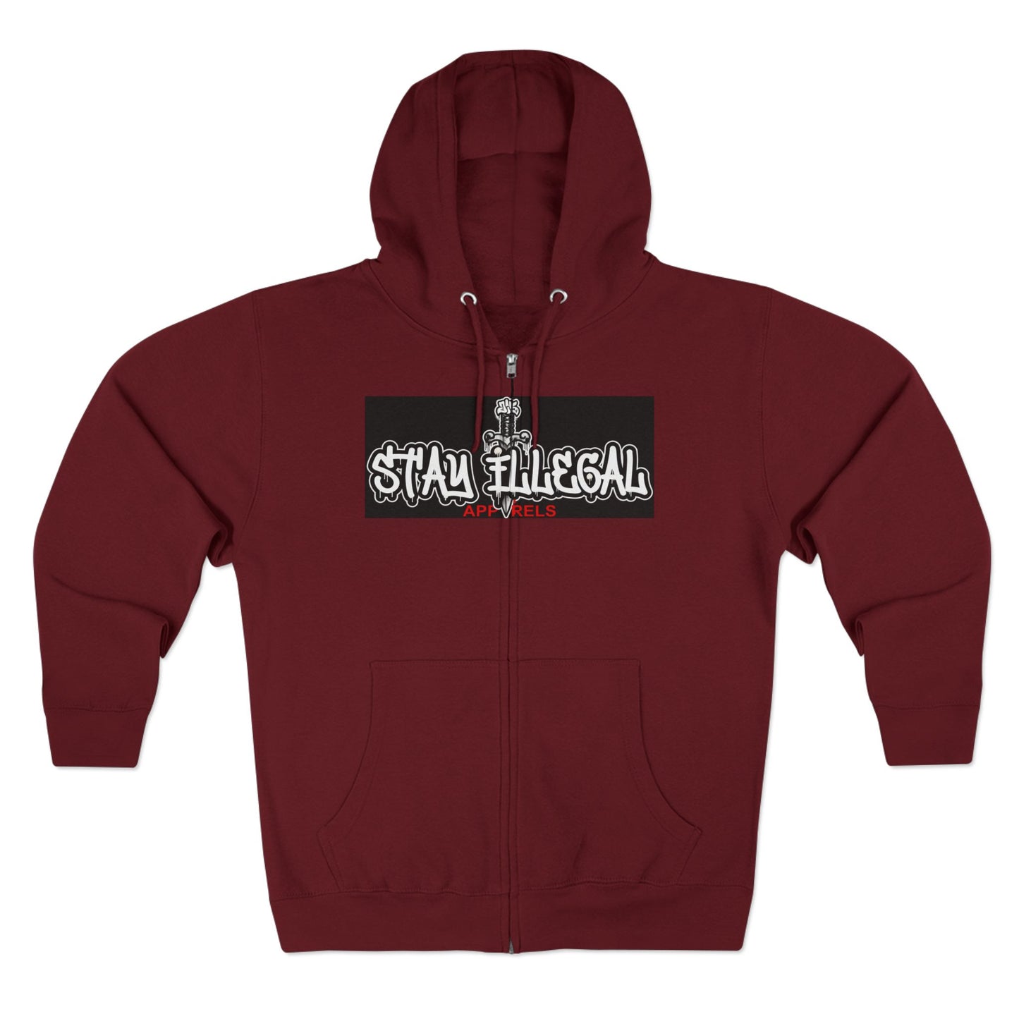 Victory Hoodie — Stay Illegal Zip Hoodie