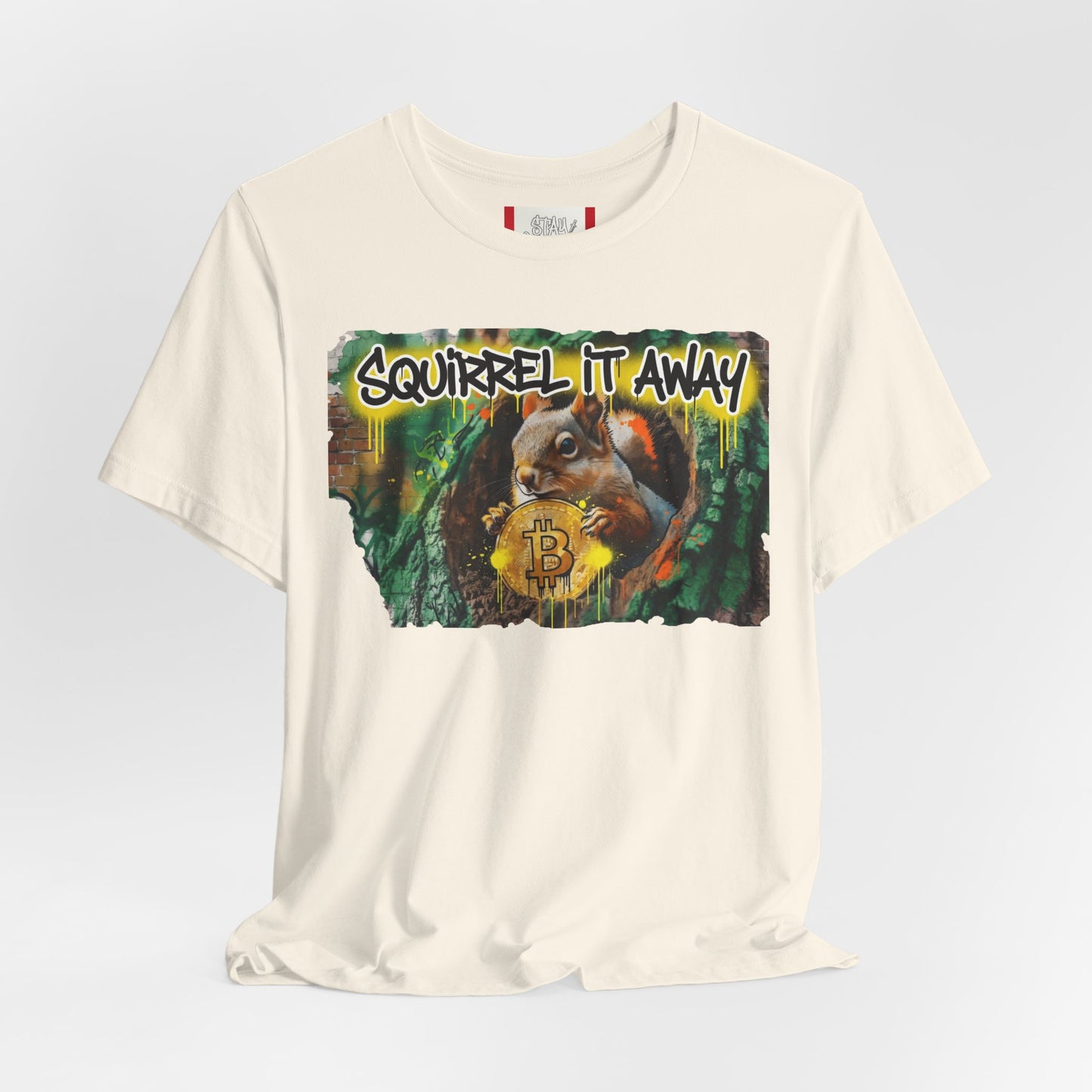 Camiseta "BitCoin Squirrel" de Stay Illegal
