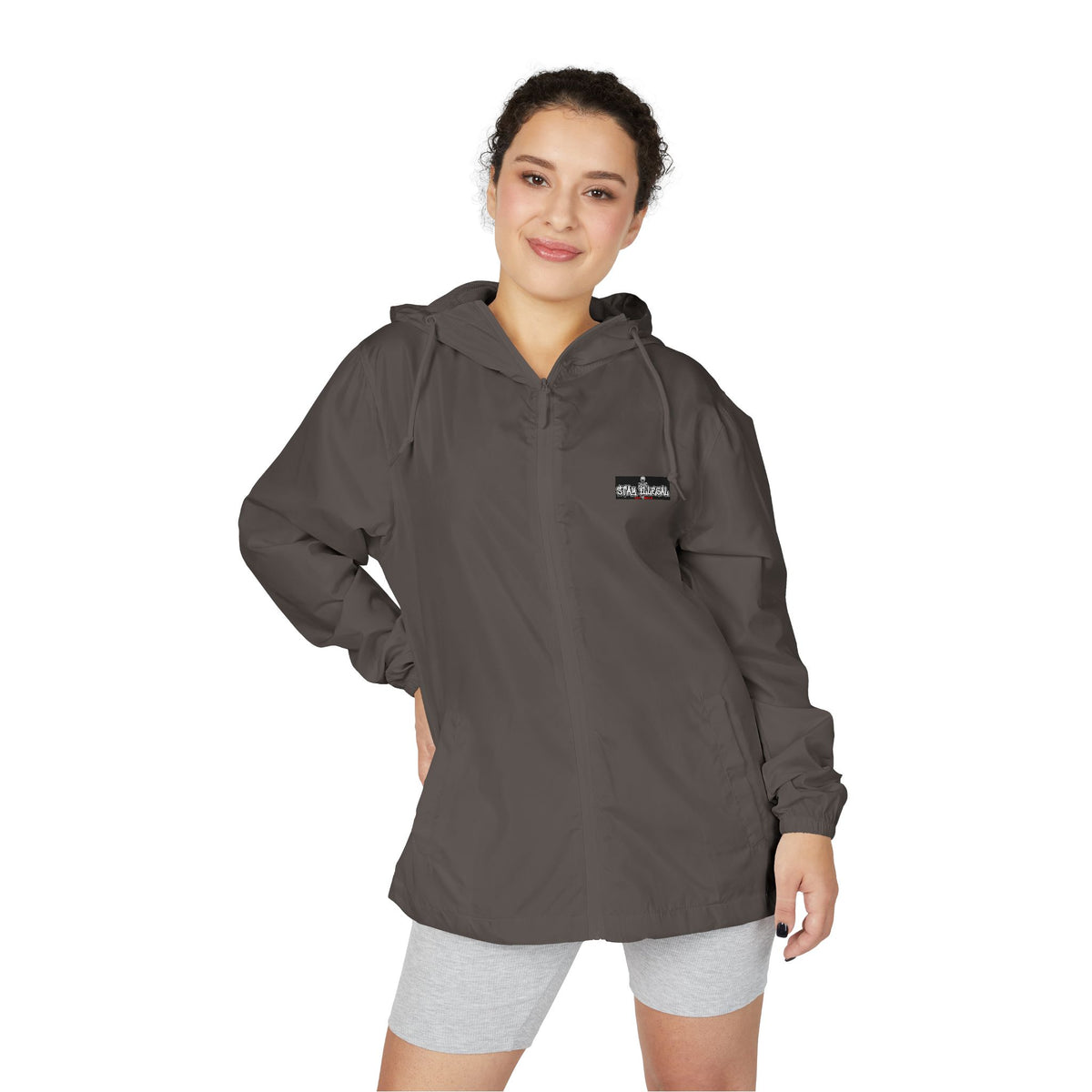 Windbreaker Jacket — Plain Insignia Uni-Sex Windbreaker