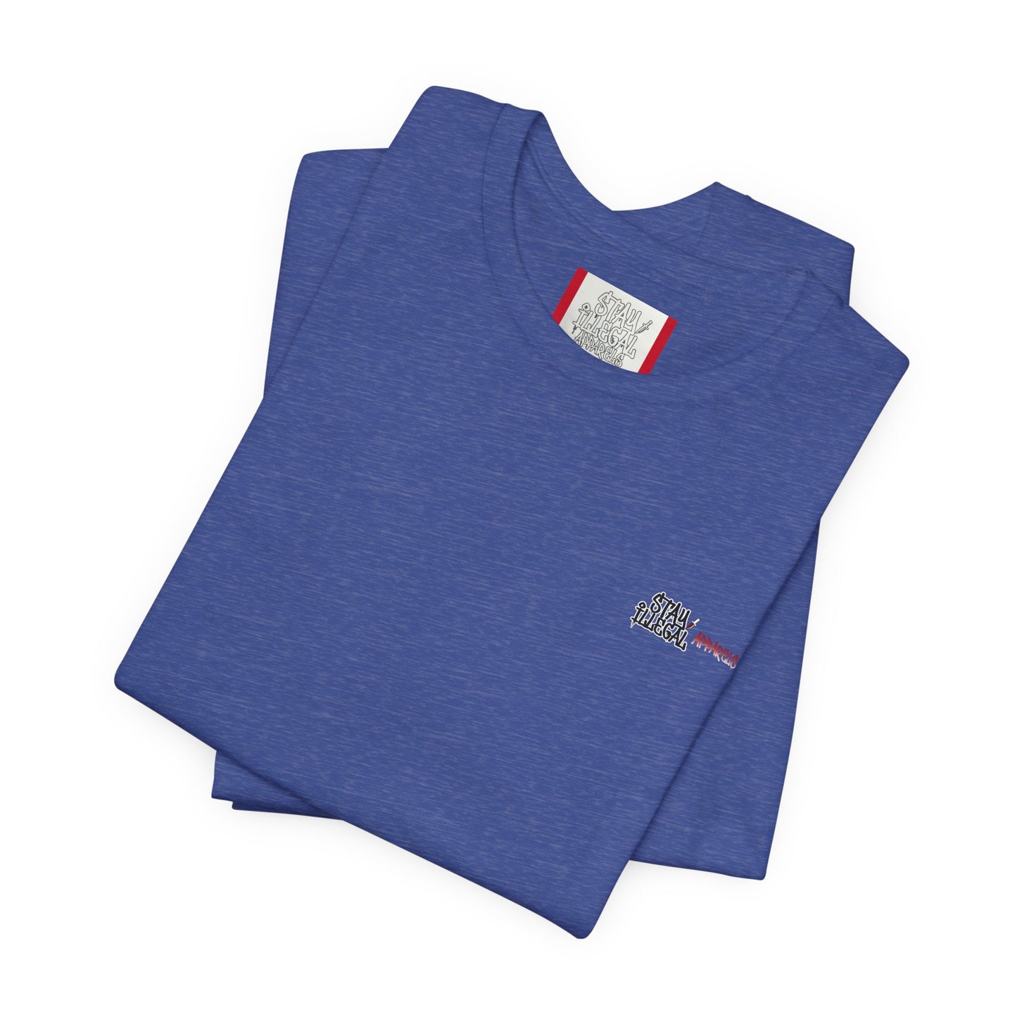Stay Illegal Isignia - Plain Colour Tees