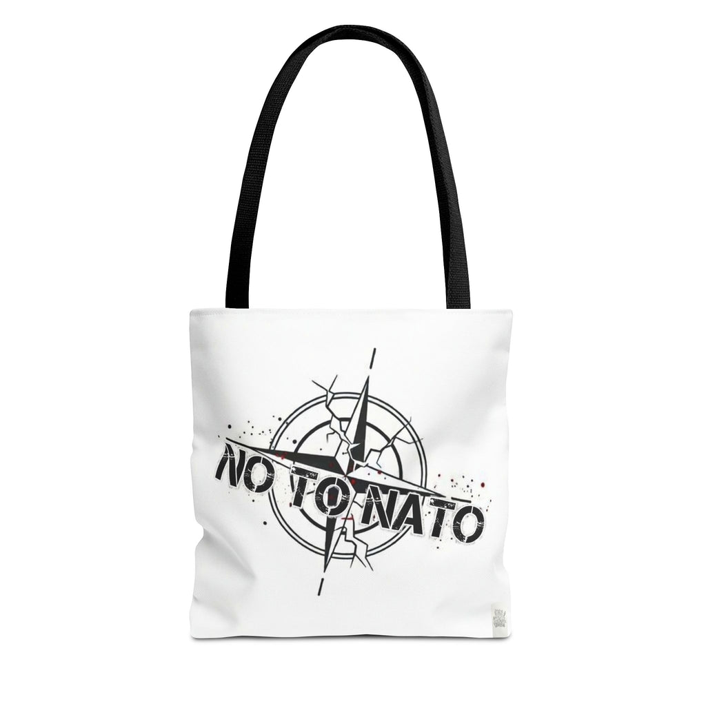 Compass Tote Bag — "NO To NATO / Het NATO" English/Russian