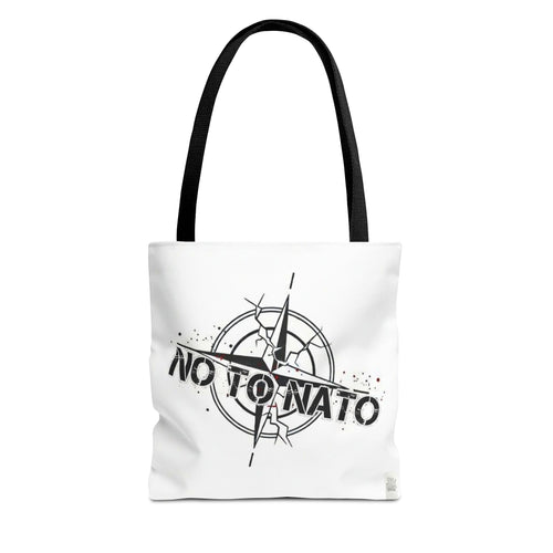 Compass Tote Bag — "NO To NATO / Het NATO" English/Russian