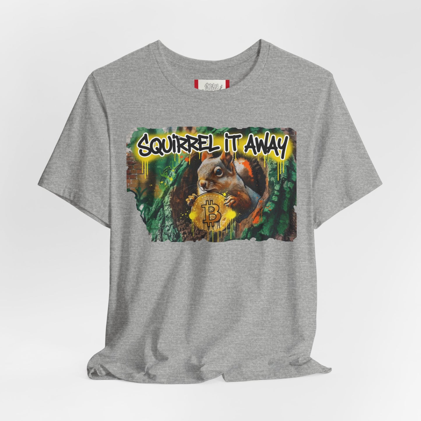 Camiseta "BitCoin Squirrel" de Stay Illegal
