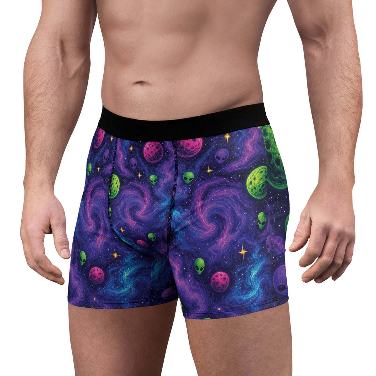 Stay Illegal Men's Boxer Briefs - Alien Drift
