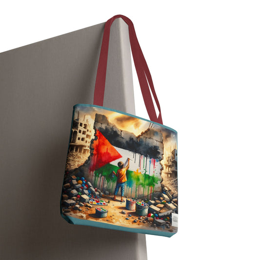 Tote Sling Bag — Palestine Paint